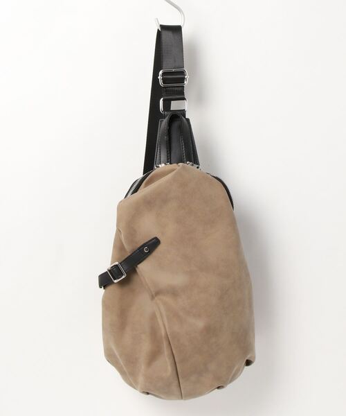 semantic design（セマンティックデザイン）の「セマンティックデザイン/semantic design 変形 ボディーバッグ（ボディバッグ/ウエストポーチ・メンズ・ブラック/ベージュ・FREE）」の2枚目の写真