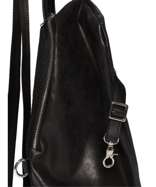 semantic design（セマンティックデザイン）の「セマンティックデザイン/semantic design 変形 ボディーバッグ（ボディバッグ/ウエストポーチ・メンズ・ブラック/ベージュ・FREE）」の10枚目の写真