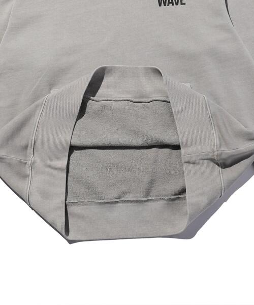 STAMPD(スタンプド)の「<STAMPD> EMPTY WAVE HOOD/パーカー(パーカー・メンズ・グレー・M/L/XL)」の2枚目の写真