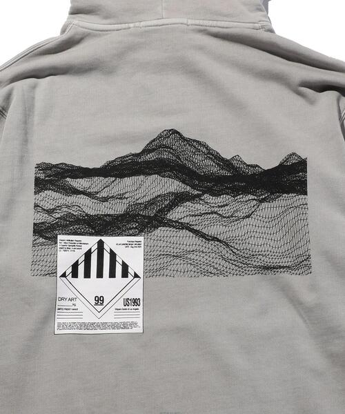 STAMPD(スタンプド)の「<STAMPD> EMPTY WAVE HOOD/パーカー(パーカー・メンズ・グレー・M/L/XL)」の7枚目の写真
