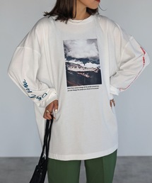 ap retro | フォト＆袖ロゴBIGロンT(Tシャツ/カットソー)
