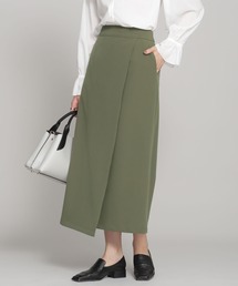 NANO universe | 【WEB限定】ラップ風タイトスカート(スカート)