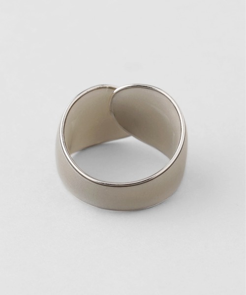 ANEMONE（アネモネ）の「シックカラーボリュームリング（リング・レディース・ブルー/ライトグレー/パープル・FREE）」の8枚目の写真