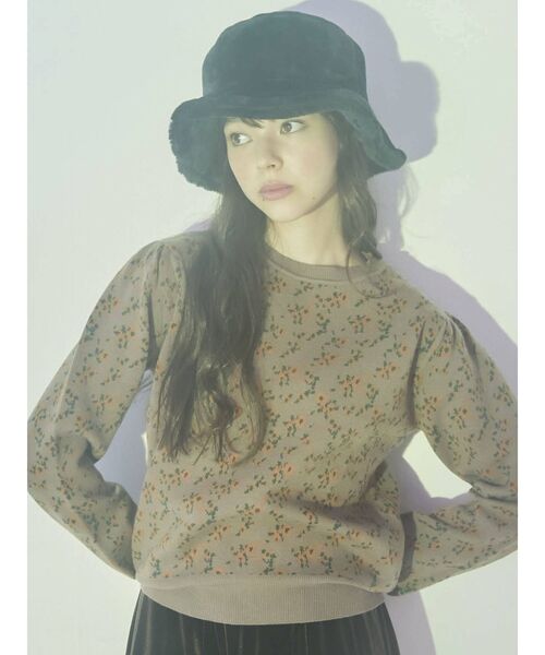 merry jenny（メリージェニー）の「eco fur hat（ハット・レディース・ブラック/カーキ・FREE）」の19枚目の写真