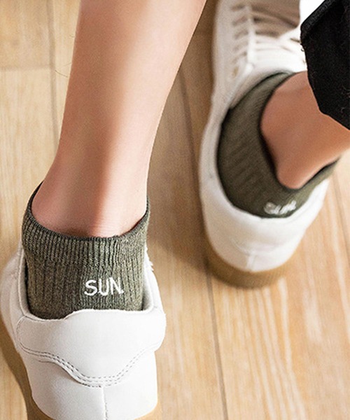 「kakko」（カッコ）の「メンズ １weekロゴ スニーカーソックス 7足セット（ソックス/靴下・メンズ・マルチ・FREE）」の9枚目の写真