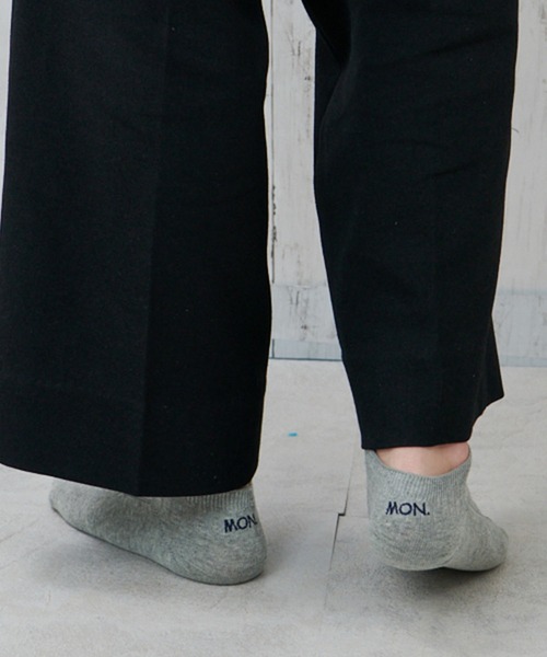 「kakko」（カッコ）の「メンズ １weekロゴ スニーカーソックス 7足セット（ソックス/靴下・メンズ・マルチ・FREE）」の21枚目の写真