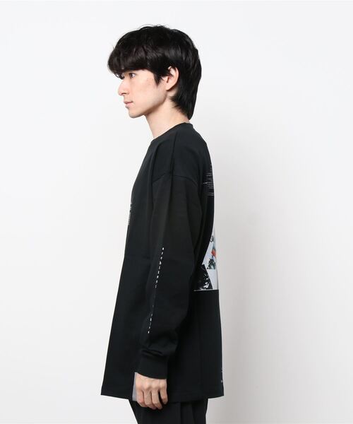 A4A（エーフォーエー）の「A4A/エーフォーエー/TRIANGLE LST（Tシャツ/カットソー・メンズ・ホワイト/ブラック・FREE）」の5枚目の写真