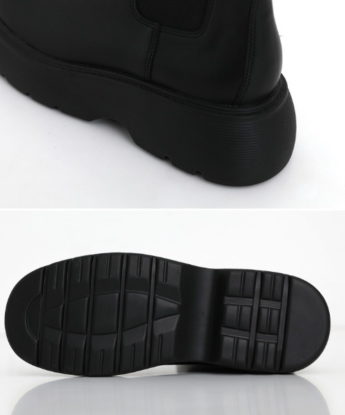 select MOCA（セレクトモカ）の「【サイズ展開あり】サイドゴアブーツ（ブーツ・レディース・ブラック/ブラウン/アイボリー・SMALL/MEDIUM/LARGE）」の16枚目の写真