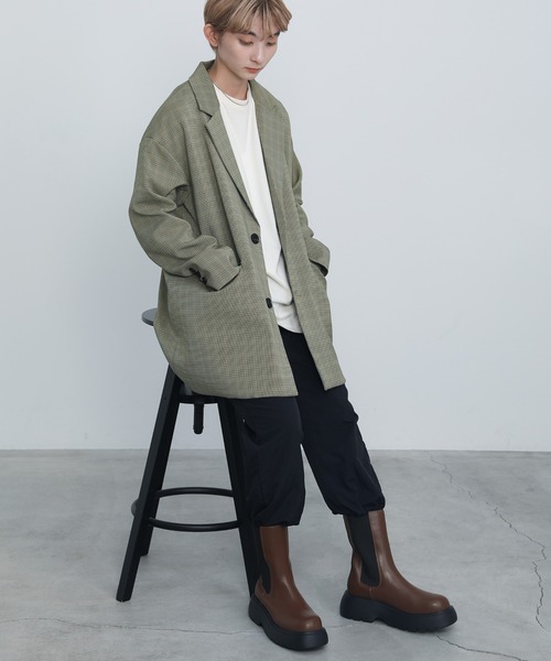 select MOCA（セレクトモカ）の「【サイズ展開あり】サイドゴアブーツ（ブーツ・レディース・ブラック/ブラウン/アイボリー・SMALL/MEDIUM/LARGE）」の7枚目の写真