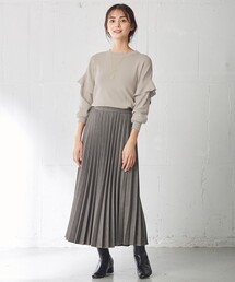 【洗える】ウーリッシュフラノ スカート