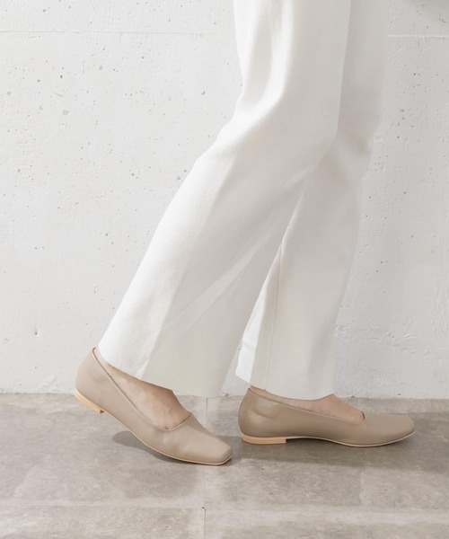 URBAN RESEARCH Sonny Label（アーバンリサーチサニーレーベル）の「スクエアトゥフラットパンプス（パンプス・レディース・ブラック/イエロー/グレー系その他・23/24/23.5）」の8枚目の写真