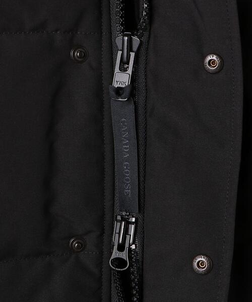 CANADA GOOSE(カナダグース)の「<CANADA GOOSE(カナダグース)> WYNDHAM PARKA BD/ウィンダム パーカ □□(ダウンジャケット/コート・メンズ・ブラック・S/M/L)」の7枚目の写真