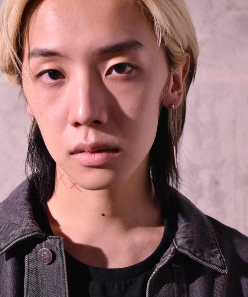 LHME（エルエイチエムイー）の「LHME チェーンピアス/サージカルステンレス316L（金属アレルギー対応）（ピアス（片耳用）・メンズ・シルバー・ONE SIZE）」の17枚目の写真