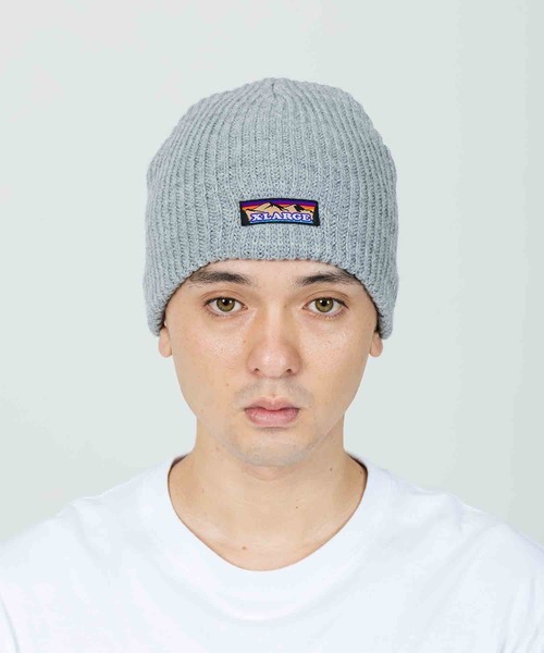 XLARGE(エクストララージ)の「MOUNTAIN LOGO BEANIE(ニットキャップ/ビーニー・メンズ・アッシュ/ブラック/マスタード/チャコール・ONE SIZE)」の6枚目の写真