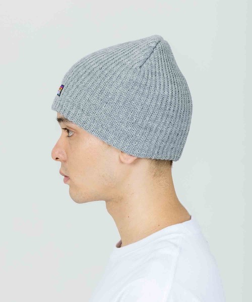 XLARGE(エクストララージ)の「MOUNTAIN LOGO BEANIE(ニットキャップ/ビーニー・メンズ・アッシュ/ブラック/マスタード/チャコール・ONE SIZE)」の7枚目の写真