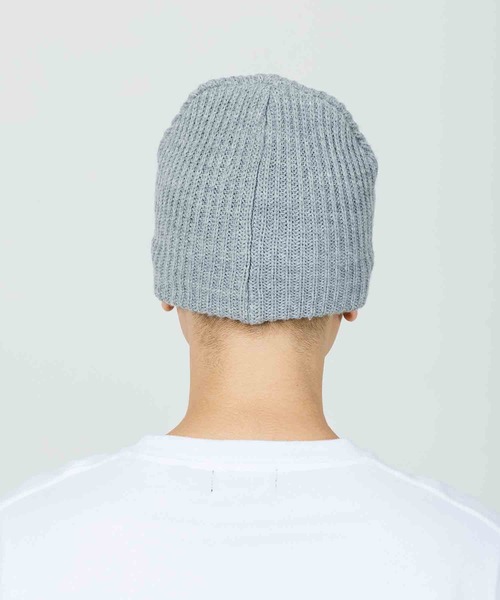 XLARGE(エクストララージ)の「MOUNTAIN LOGO BEANIE(ニットキャップ/ビーニー・メンズ・アッシュ/ブラック/マスタード/チャコール・ONE SIZE)」の8枚目の写真