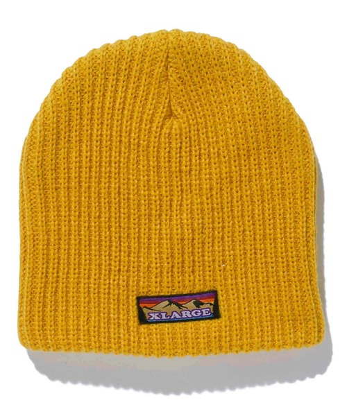 XLARGE(エクストララージ)の「MOUNTAIN LOGO BEANIE(ニットキャップ/ビーニー・メンズ・アッシュ/ブラック/マスタード/チャコール・ONE SIZE)」の19枚目の写真