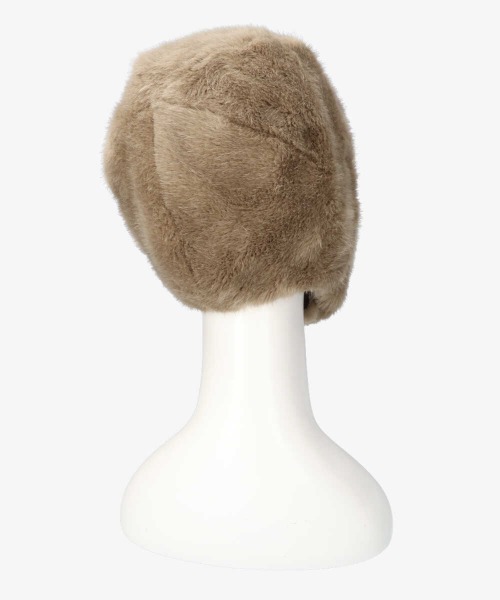 arth（アース）の「arth Soft Mouton Hood（ハット・レディース・ベージュ/ライトベージュ・57cm）」の8枚目の写真