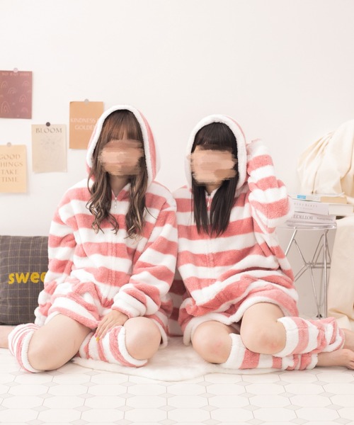 セール】もこもこルームウェア3点SET（ルームウェア/パジャマ