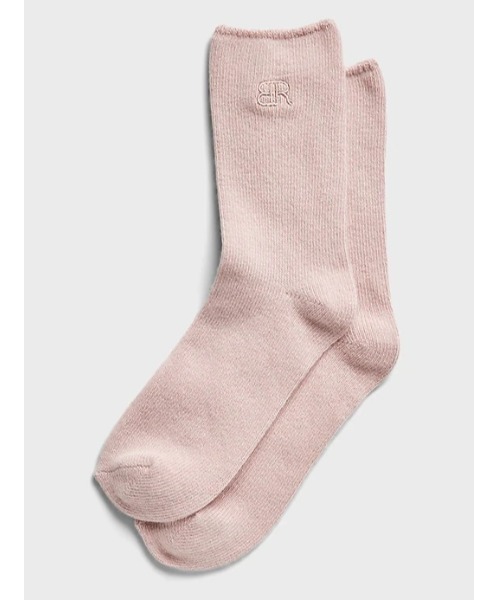 Banana Republic(バナナリパブリック)の「コージーソックス (カシミヤ混)(ソックス/靴下・レディース・ブラック/グレー/ピンク/その他・ONE SIZE)」の3枚目の写真