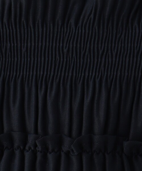 AG by aquagirl（エージーバイアクアガール）の「◆マジョリカプリーツバンドカラーブラウス【WEB限定サイズ】（シャツ/ブラウス・レディース・ホワイト系/ネイビー・36/38/40）」の10枚目の写真