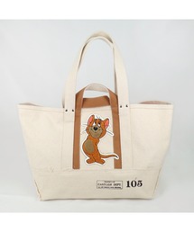 TOM&JERRY×Flapperサガラワッペンキャンバストート