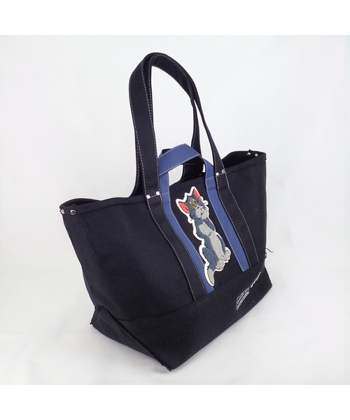 Tom&Jerry(トムアンドジェリー)の「TOM&JERRY×Flapperサガラワッペンキャンバストート(トートバッグ・レディース・ブラック/アイボリー・FREE)」の14枚目の写真