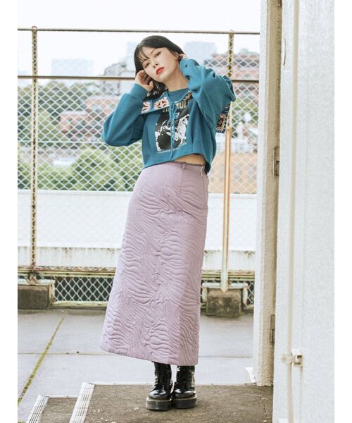 jouetie（ジュエティ）の「タックスリーブプルオーバー（スウェット・レディース・ブラック/ブルー/ベージュ・MEDIUM）」の18枚目の写真