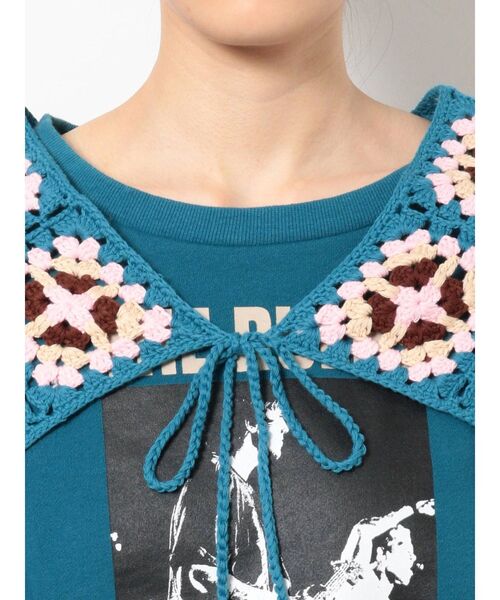 jouetie（ジュエティ）の「タックスリーブプルオーバー（スウェット・レディース・ブラック/ブルー/ベージュ・MEDIUM）」の19枚目の写真