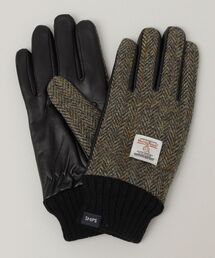 SHIPS（シップス）の「SHIPS: Harris Tweed レザーコンビ グローブ（手袋・メンズ）」