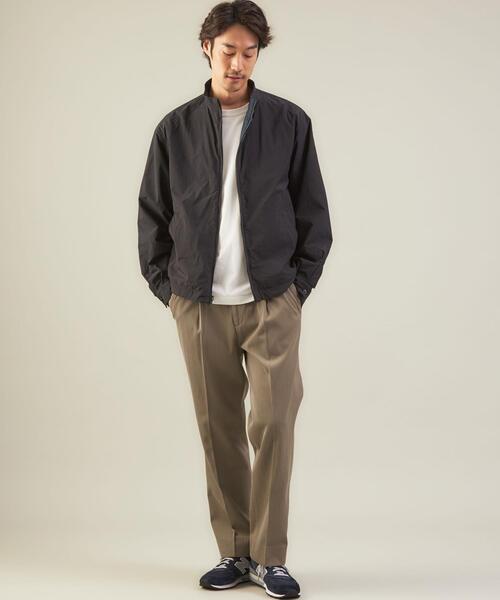 green label relaxing（グリーンレーベルリラクシング）の「C/Wカルゼ MODERN FIT パンツ -ウォッシャブル-（その他パンツ・メンズ・ブラック/モカ・S/M/L/XL）」の12枚目の写真