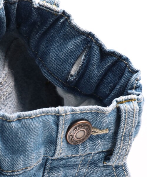 BRANSHES(ブランシェス)の「【あったかデニム】プレミアムストレッチ裏起毛パンツ(デニムパンツ・キッズ・ブルー/ネイビー・110/100/130/150/140/120/90)」の13枚目の写真