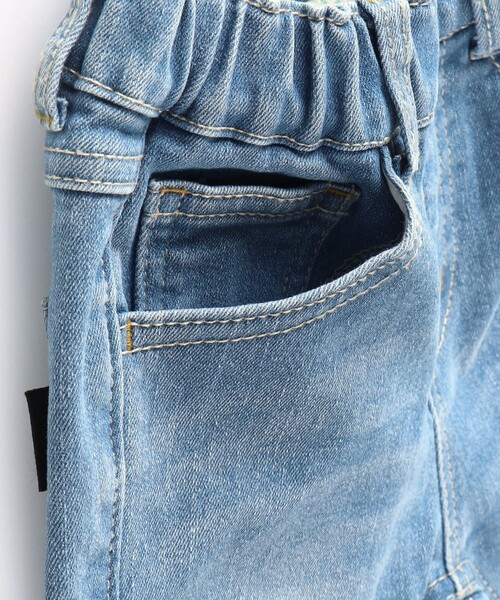 BRANSHES(ブランシェス)の「【あったかデニム】プレミアムストレッチ裏起毛パンツ(デニムパンツ・キッズ・ブルー/ネイビー・110/100/130/150/140/120/90)」の14枚目の写真