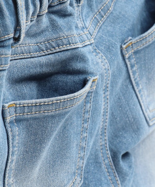 BRANSHES(ブランシェス)の「【あったかデニム】プレミアムストレッチ裏起毛パンツ(デニムパンツ・キッズ・ブルー/ネイビー・110/100/130/150/140/120/90)」の18枚目の写真