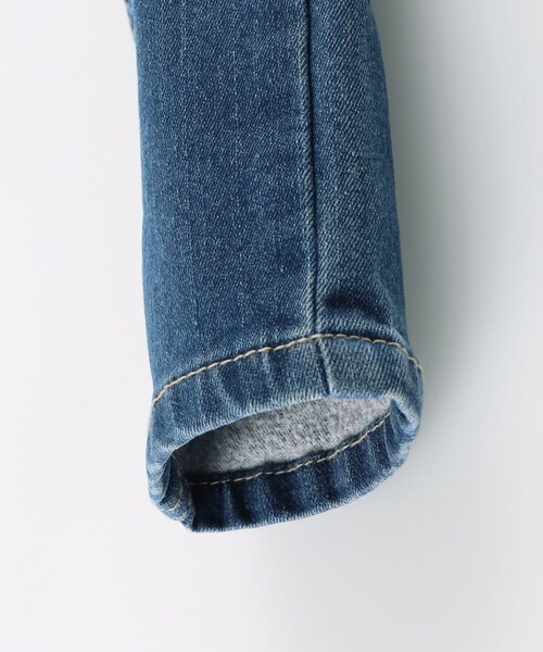 BRANSHES(ブランシェス)の「【あったかデニム】プレミアムストレッチ裏起毛パンツ(デニムパンツ・キッズ・ブルー/ネイビー・110/100/130/150/140/120/90)」の5枚目の写真