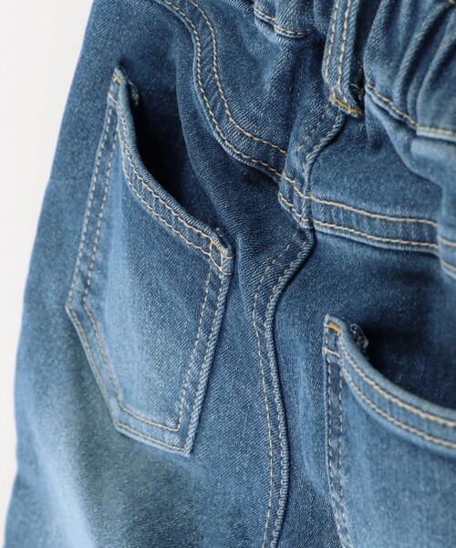 BRANSHES(ブランシェス)の「【あったかデニム】プレミアムストレッチ裏起毛パンツ(デニムパンツ・キッズ・ブルー/ネイビー・110/100/130/150/140/120/90)」の8枚目の写真