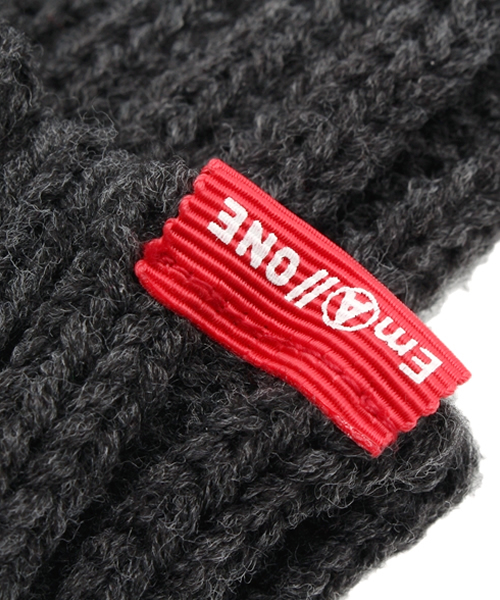 WHO'S WHO gallery(フーズフーギャラリー)の「【Em@//ONE】ビーニー(ニットキャップ/ビーニー・メンズ・ブラック/ネイビー/カーキ/チャコールグレー・FREE)」の8枚目の写真