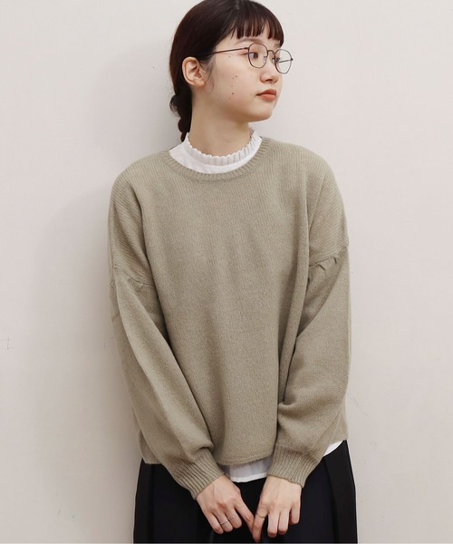fig London（フィグロンドン）の「○AIRLYS puff PO（ニット/セーター