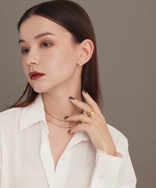 CENE（セネ）の「【CENE】セネ/ ドロップピアス（ピアス（両耳用）・レディース・シルバー/ゴールド・FREE）」の4枚目の写真