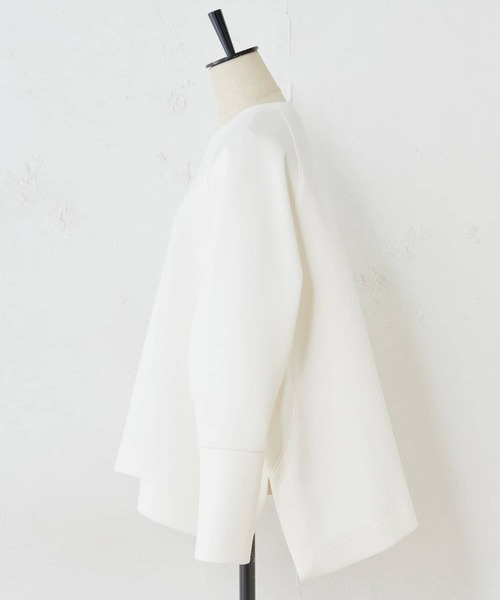 BEARDSLEY（ビアズリー）の「ダンボールビッグカットソー（Tシャツ/カットソー・レディース・ライトグレー/ブラック/ホワイト・FREE）」の22枚目の写真