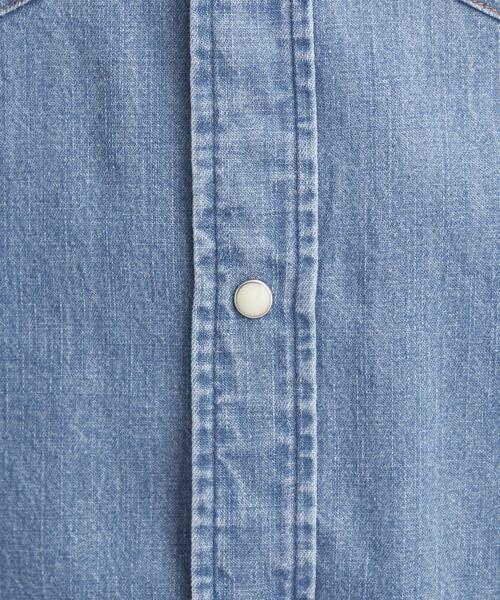 Wrangler(ラングラー)の「【別注】<Wrangler (ラングラー)> ウェスタン デニム シャツ(シャツ/ブラウス・レディース・ライトブルー/コバルトブルー・FREE)」の16枚目の写真