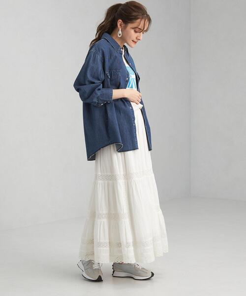 Wrangler(ラングラー)の「【別注】<Wrangler (ラングラー)> ウェスタン デニム シャツ(シャツ/ブラウス・レディース・ライトブルー/コバルトブルー・FREE)」の21枚目の写真