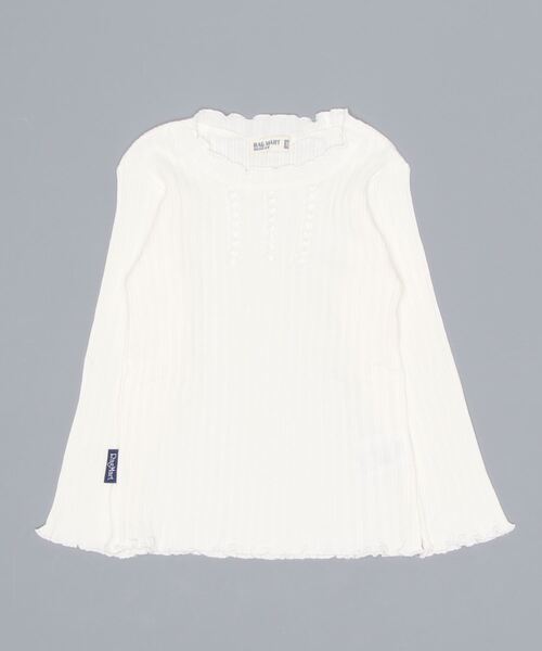 RAGMART（ラグマート）の「テレコTシャツ（Tシャツ/カットソー・キッズ・ピンク/グリーン/オフホワイト・130cm/100cm/120cm/110cm）」の13枚目の写真