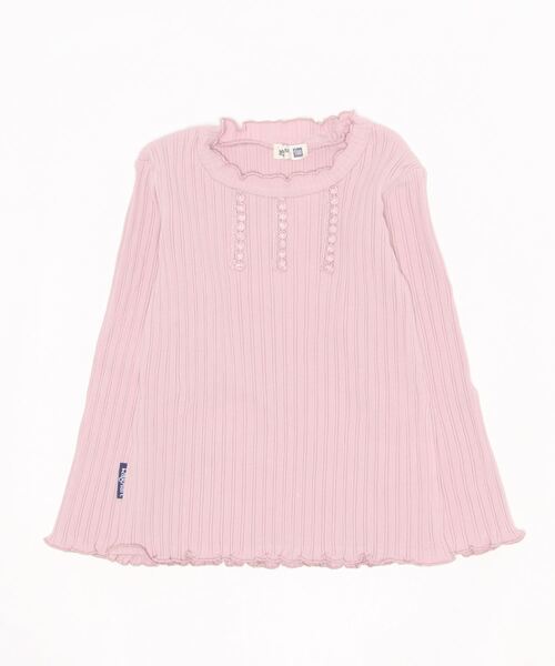 RAGMART（ラグマート）の「テレコTシャツ（Tシャツ/カットソー・キッズ・ピンク/グリーン/オフホワイト・130cm/100cm/120cm/110cm）」の15枚目の写真