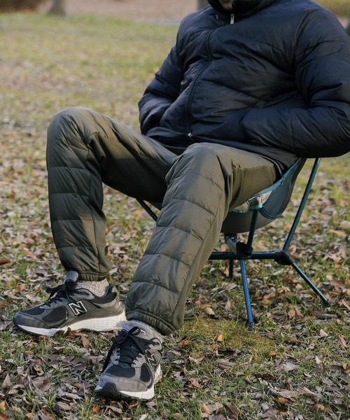 Rocky Monroe(ロッキーモンロー)の「ダウン×シャギーフリース ストレッチイージージョガーパンツ(その他パンツ・メンズ・ブラック/ブラック×ホワイト/ブラック系/ネイビー/チャコール/カーキ/キャメル・LL/M/L)」の5枚目の写真