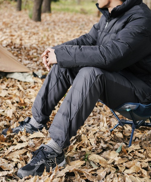 Rocky Monroe(ロッキーモンロー)の「ダウン×シャギーフリース ストレッチイージージョガーパンツ(その他パンツ・メンズ・ブラック/ブラック×ホワイト/ブラック系/ネイビー/チャコール/カーキ/キャメル・LL/M/L)」の11枚目の写真