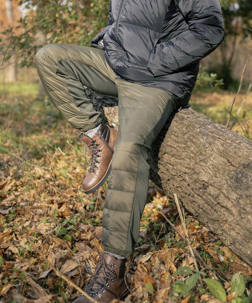 Rocky Monroe(ロッキーモンロー)の「ダウン×シャギーフリース ストレッチイージージョガーパンツ(その他パンツ・メンズ・ブラック/ブラック×ホワイト/ブラック系/ネイビー/チャコール/カーキ/キャメル・LL/M/L)」の18枚目の写真