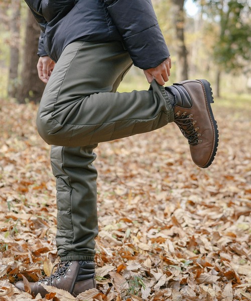 Rocky Monroe(ロッキーモンロー)の「ダウン×シャギーフリース ストレッチイージージョガーパンツ(その他パンツ・メンズ・ブラック/ブラック×ホワイト/ブラック系/ネイビー/チャコール/カーキ/キャメル・LL/M/L)」の20枚目の写真
