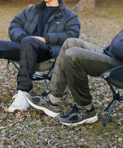 Rocky Monroe(ロッキーモンロー)の「ダウン×シャギーフリース ストレッチイージージョガーパンツ(その他パンツ・メンズ・ブラック/ブラック×ホワイト/ブラック系/ネイビー/チャコール/カーキ/キャメル・LL/M/L)」の21枚目の写真