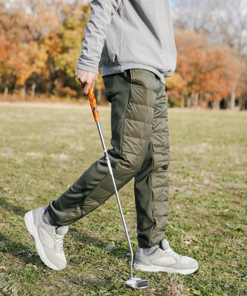 Rocky Monroe(ロッキーモンロー)の「ダウン×シャギーフリース ストレッチイージージョガーパンツ(その他パンツ・メンズ・ブラック/ブラック×ホワイト/ブラック系/ネイビー/チャコール/カーキ/キャメル・LL/M/L)」の22枚目の写真